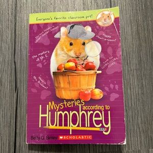 SCHOLASTIC book- “ Mysteries according to Humphrey”